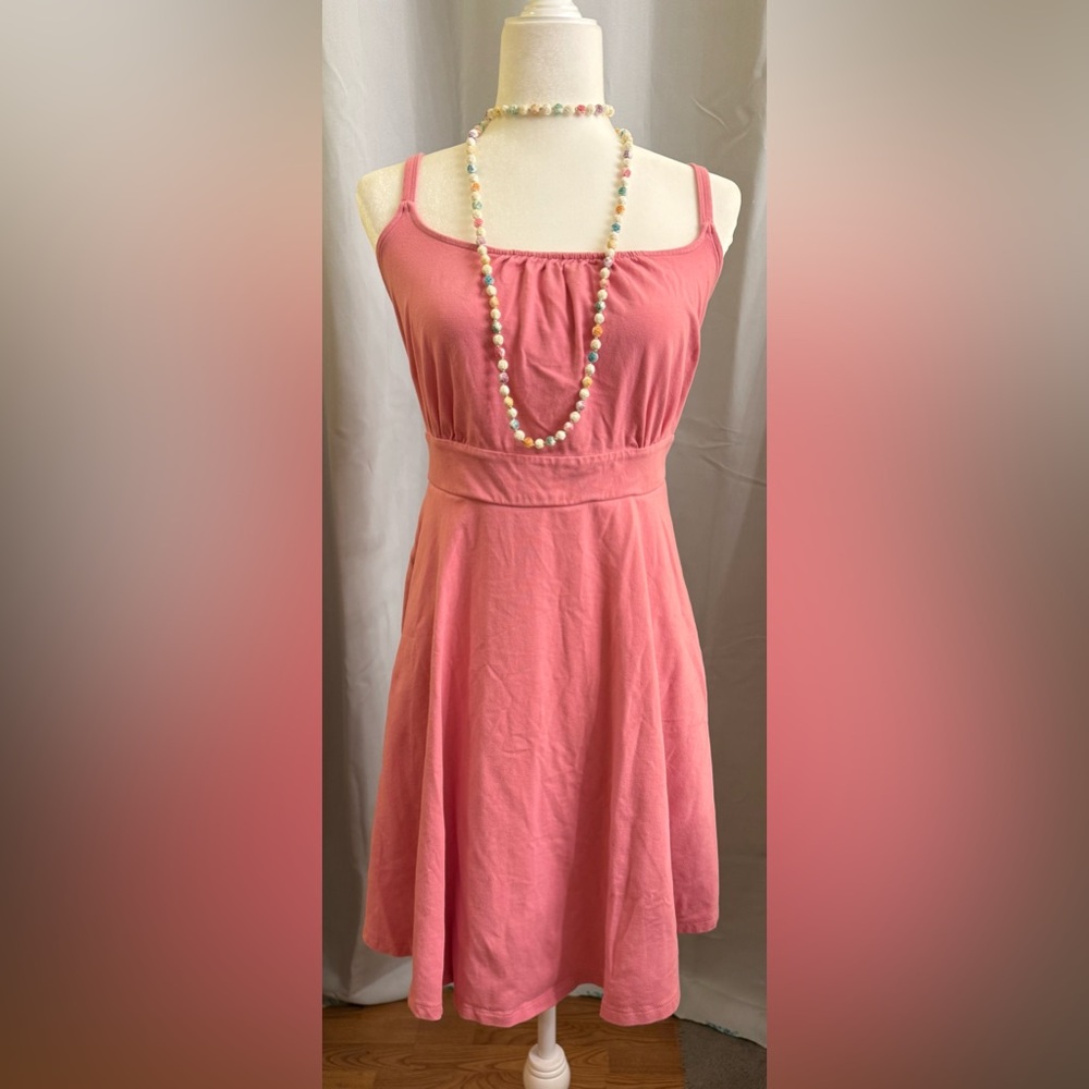 Torrid Mini Foxy Skater Tank Dress - Chateau Rose - Picture 6 of 7